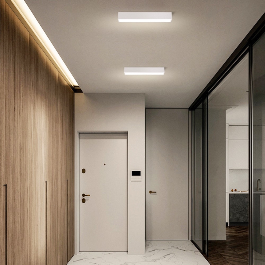 Immax NEO 07257L - LED Stmívatelné stropní svítidlo NEO LITE LUNGO LED/20W/230V 3000-6000K Wi-Fi Tuya bílá + dálkové ovládání