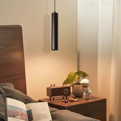 Immax NEO 07271Z - LED RGB+CCT Stmívatelný lustr na lanku NEO PUNTO 1xGU10/4,8W/230V Tuya
