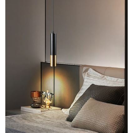 Immax NEO 07273Z - LED RGB+CCT Stmívatelný lustr na lanku NEO PUNTO 1xGU10/4,8W/230V Tuya