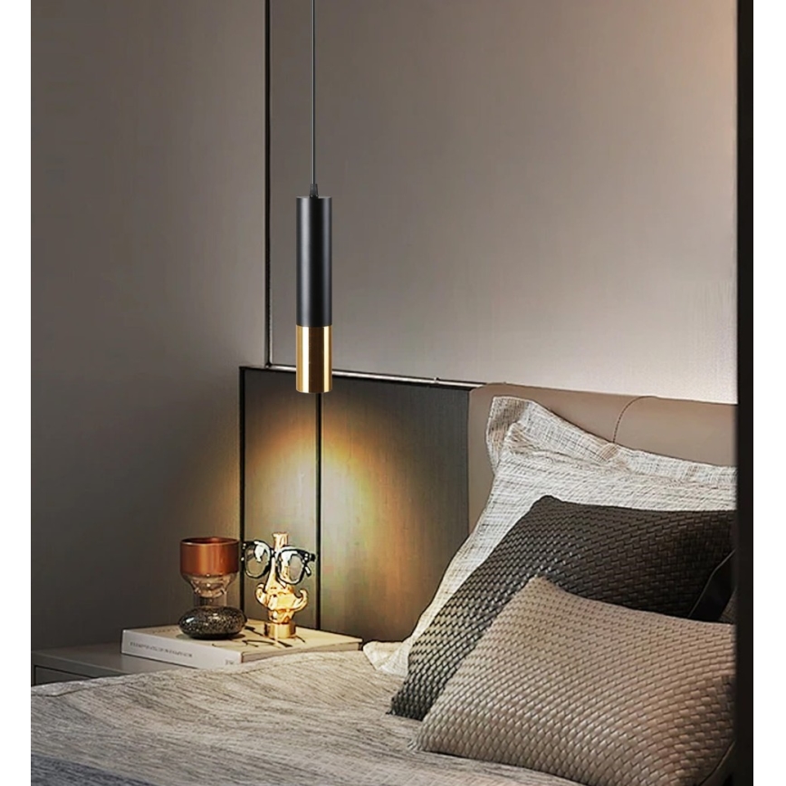 Immax NEO 07273Z - LED RGB+CCT Stmívatelný lustr na lanku NEO PUNTO 1xGU10/4,8W/230V Tuya