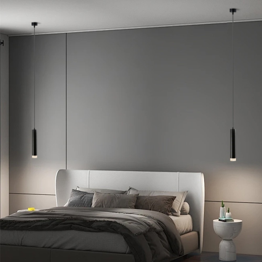 Immax NEO 07275Z - LED RGB+CCT Stmívatelný lustr na lanku NEO PUNTO 1xGU10/4,8W/230V Tuya