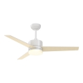 Immax NEO 07284L - LED+CCT Stmívatelný stropní ventilátor VARIABLE LED/24W/230V 3000/4000/6000K Wi-Fi Tuya + dálkové ovládání