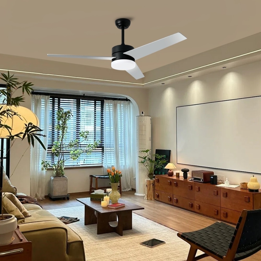 Immax NEO 07285L - LED+CCT Stmívatelný stropní ventilátor VARIABLE LED/24W/230V 3000/4000/6000K Wi-Fi Tuya + dálkové ovládání