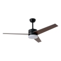 Immax NEO 07285L - LED+CCT Stmívatelný stropní ventilátor VARIABLE LED/24W/230V 3000/4000/6000K Wi-Fi Tuya pr. 132 cm + dálkové ovládání