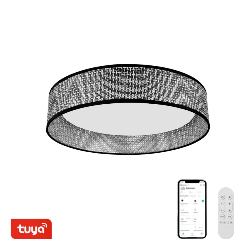 Immax NEO 07287L - LED+CCT Stmívatelné stropní svítidlo LONA LED/36W/230V 3000-6000K Wi-Fi Tuya pr. 45,5 cm+ dálkové ovládání