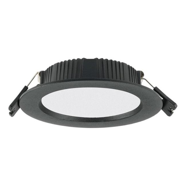 Immax NEO 07294L - LED Stmívatelné podhledové svítidlo DOWN LED/12W/230V Wi-Fi pr. 12 cm černá
