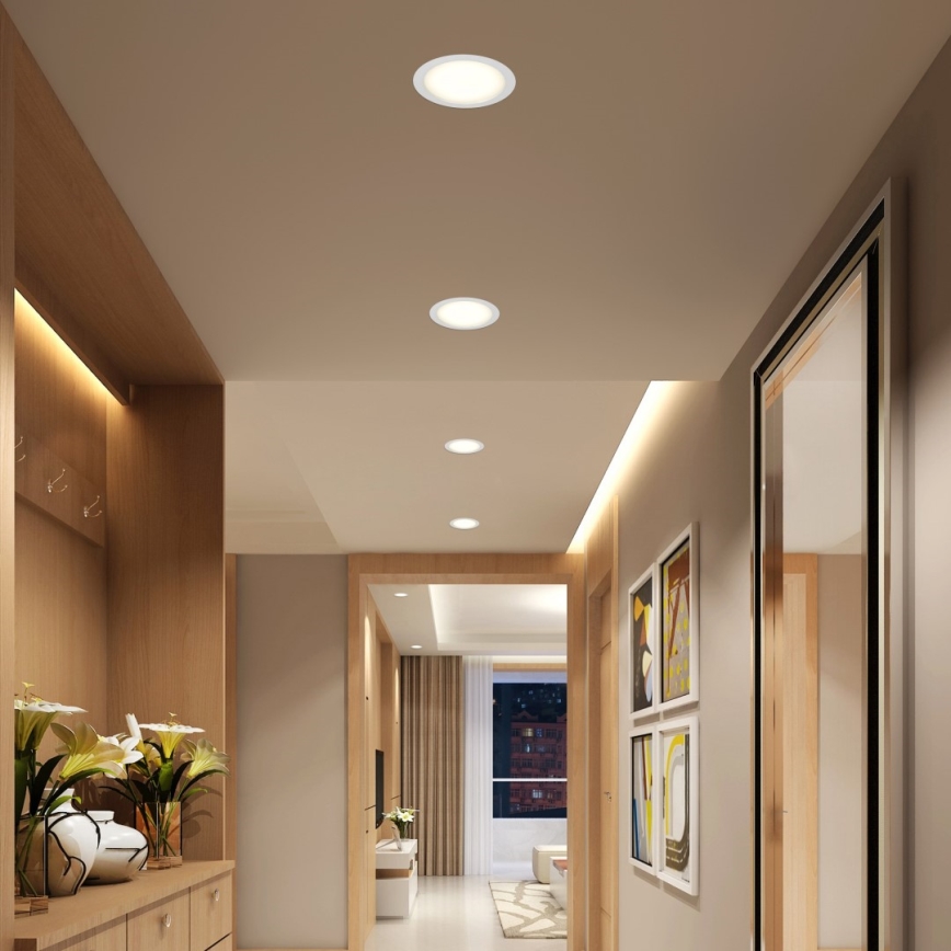 Immax NEO 07294L - LED Stmívatelné podhledové svítidlo DOWN LED/36W/230V Wi-Fi pr. 23 cm bílá