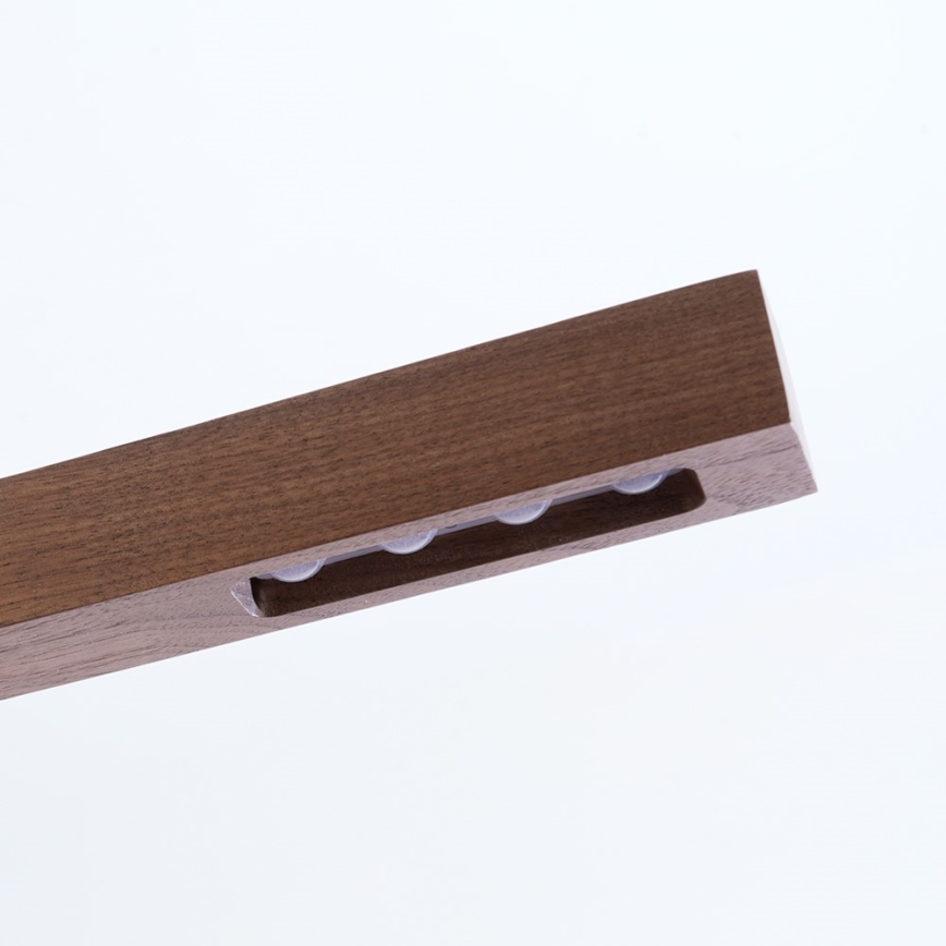 Immax NEO 07309L - LED Stmívatelný lustr na lanku se senzorem MADEIRA LED/37W/230V 157 cm ořech