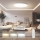 Immax NEO 07316L - LED Stmívatelné stropní svítidlo SEMPLICI LED/128W/230V pr. 100 cm Wi-Fi Tuya bílá + dálkové ovládání