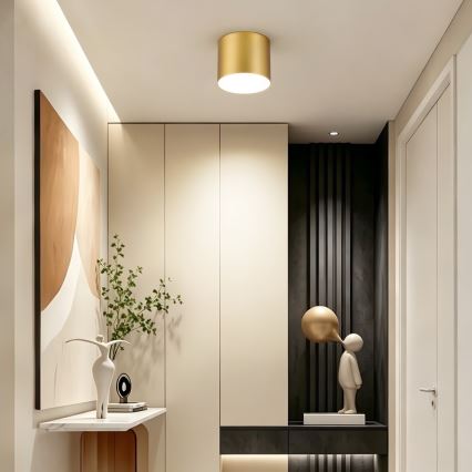 Immax NEO 07318L - LED Stmívatelné stropní svítidlo RONDATE LED/32W/230V pr. 16,5 cm Wi-Fi Tuya zlatá