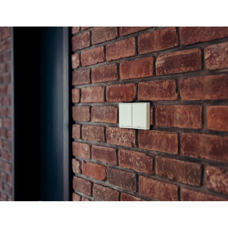 Immax NEO 07506C - SADA 3x Vypínač 1-tlačítkový SMART 3xCR2430 Zigbee 3.0 Tuya