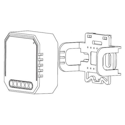 Immax NEO 07517L - Chytrý kontroler (L) V4 2-tlačítkový Zigbee 3.0 Tuya