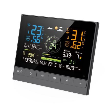 Immax NEO 07528L - Profesionální meteostanice 7v1 NEO LITE SMART 5V/2xAAA + 3xAA