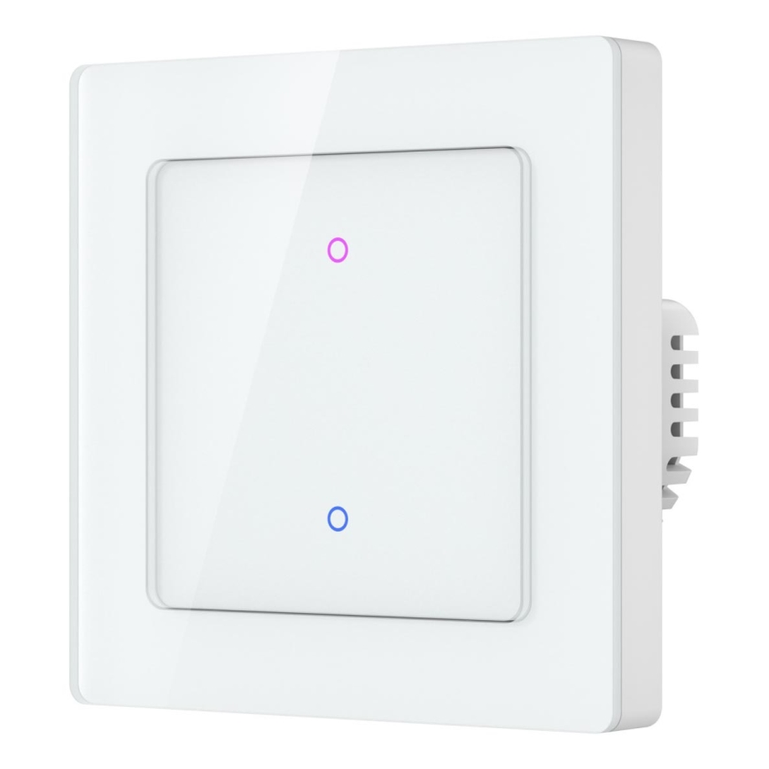 Immax NEO 07539L - Vypínač 2-tlačítkový SMART 230V Wi-Fi Tuya