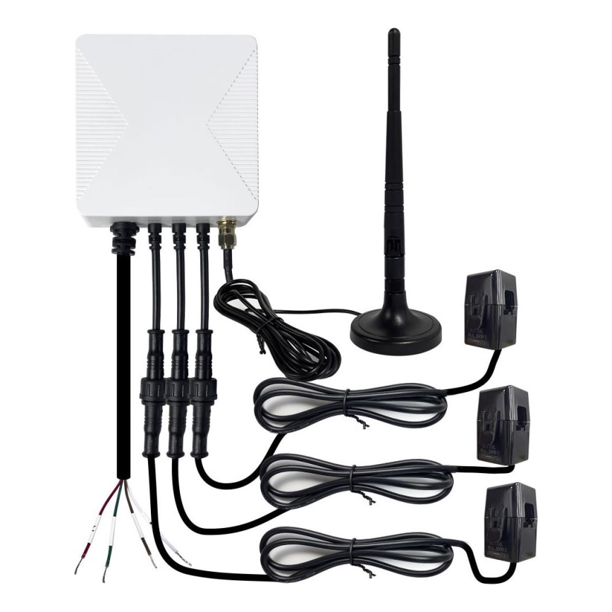 Immax NEO 07581L -Chytrý třífázový měřič spotřeby elektrické energie Wi-Fi Tuya