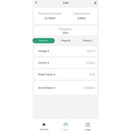 Immax NEO 07581L -Chytrý třífázový měřič spotřeby elektrické energie Wi-Fi Tuya