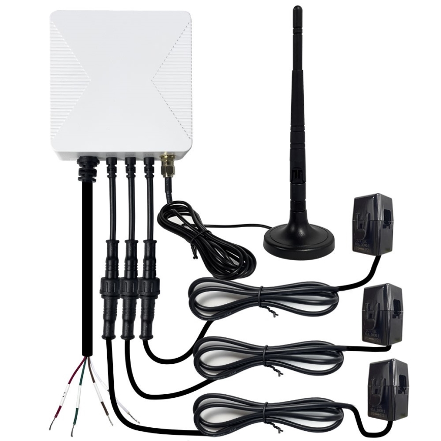 Immax NEO 07581L -Chytrý třífázový měřič spotřeby elektrické energie Wi-Fi Tuya