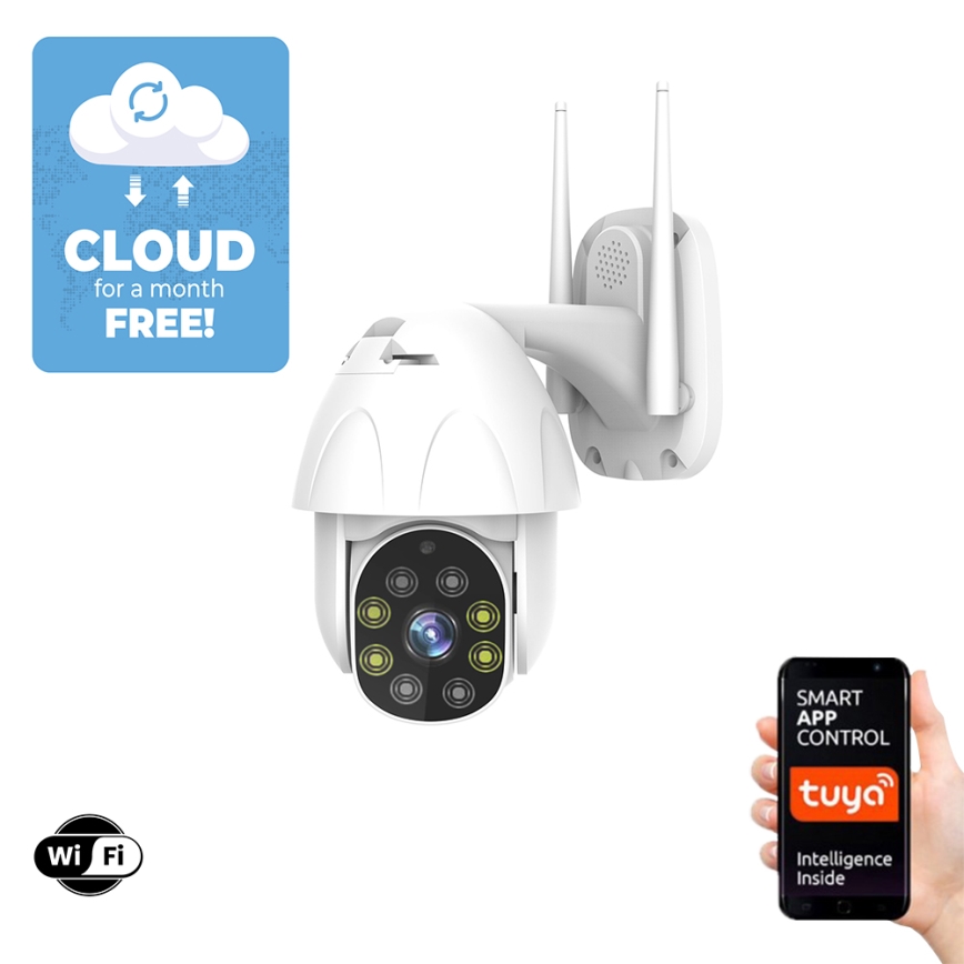 Immax NEO 07702L - Venkovní kamera NEO LITE Smart RJ45 P/T HD 2MP 1080p Wi-Fi