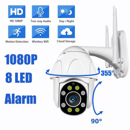 Immax NEO 07702L - Venkovní kamera NEO LITE Smart RJ45 P/T HD 2MP 1080p Wi-Fi