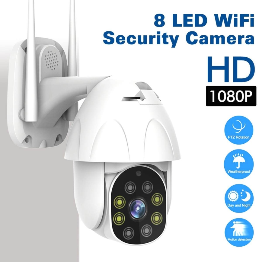 Immax NEO 07702L - Venkovní kamera NEO LITE Smart RJ45 P/T HD 2MP 1080p Wi-Fi