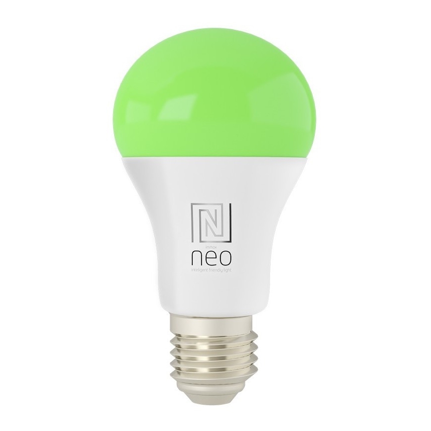 Immax NEO 07712CDO - SADA 3x LED RGB+CCT Stmívatelná žárovka E27/9W/230V Wi-Fi Tuya + dálkové ovládání