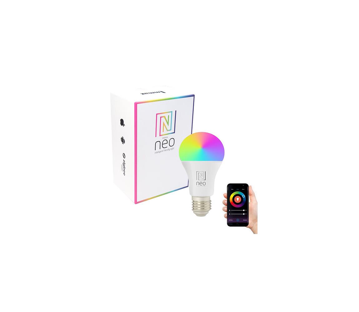  NEO LITE Smart žárovka LED E27 9W RGB+CCT barevná a bílá, stmívatelná, WiFi
