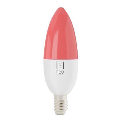 Immax NEO 07716L - LED RGB+CCT Stmívatelná žárovka E14/5,5W/230V 2700K Wi-Fi Tuya