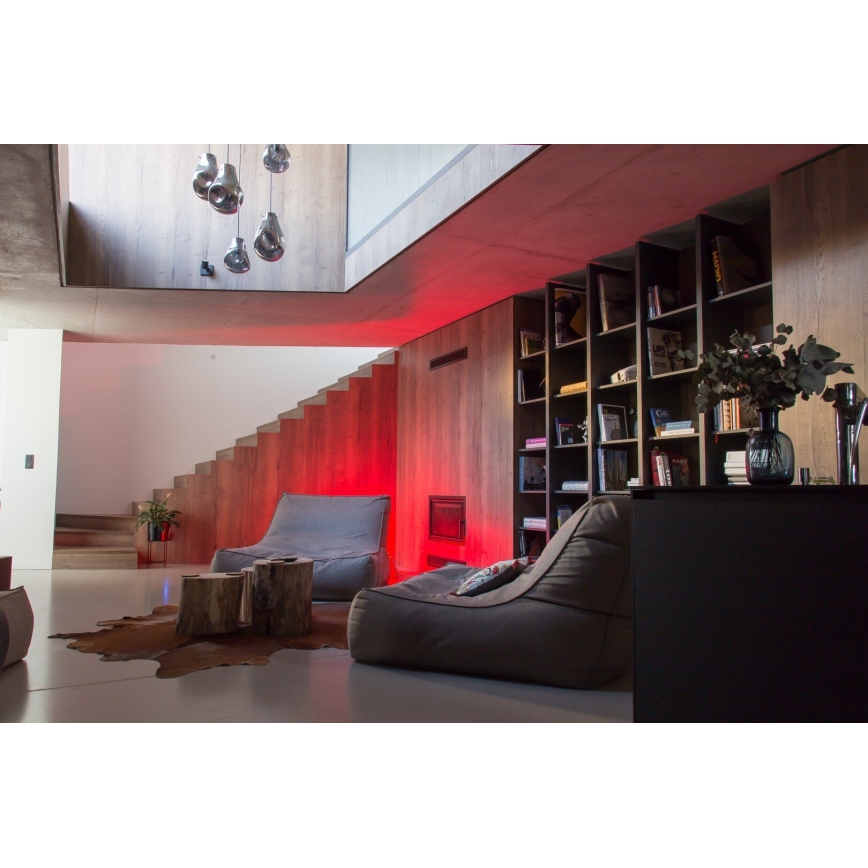 Immax NEO 07724CDO - SADA 3x LED RGB+CCT Stmívatelná žárovka GU10/4,8W/230V 2700-6500K Wi-Fi Tuya + dálkové ovládání