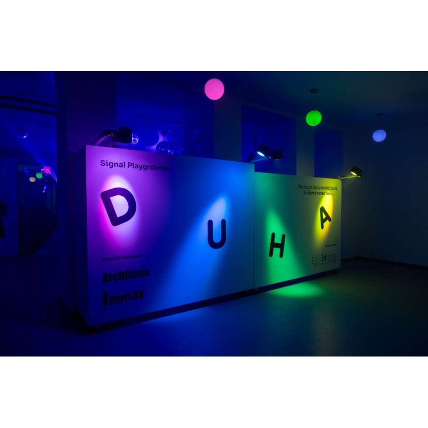 Immax NEO 07724CDO - SADA 3x LED RGB+CCT Stmívatelná žárovka GU10/4,8W/230V 2700-6500K Wi-Fi Tuya + dálkové ovládání