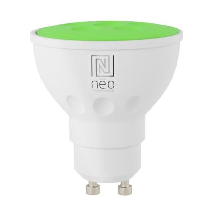 Immax NEO 07724L - LED RGB+CCT Stmívatelná žárovka GU10/4,8W/230V 2700K Wi-Fi Tuya
