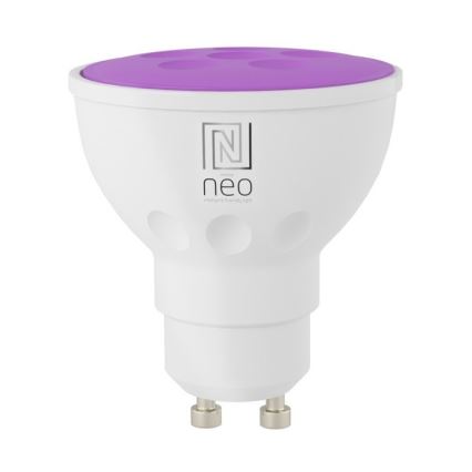 Immax NEO 07724L - LED RGB+CCT Stmívatelná žárovka GU10/4,8W/230V 2700K Wi-Fi Tuya