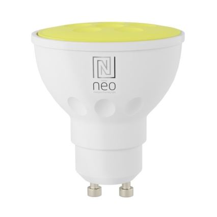 Immax NEO 07724L - LED RGB+CCT Stmívatelná žárovka GU10/4,8W/230V 2700K Wi-Fi Tuya