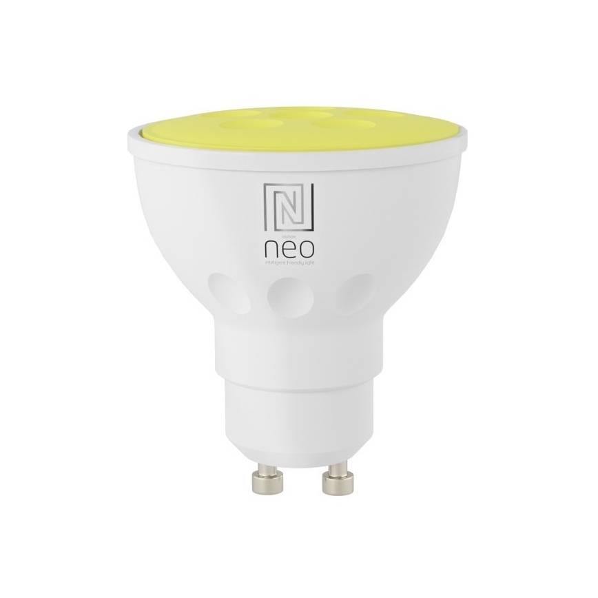 Immax NEO 07724L - LED RGB+CCT Stmívatelná žárovka GU10/4,8W/230V 2700K Wi-Fi Tuya