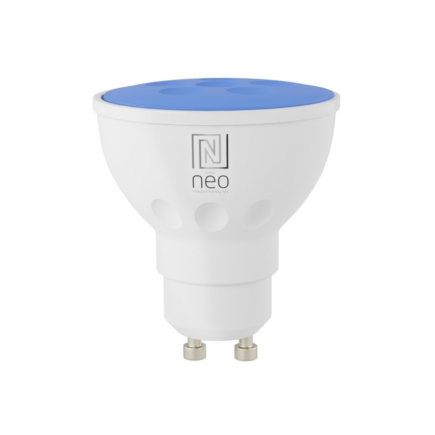 Immax NEO 07724L - LED RGB+CCT Stmívatelná žárovka GU10/4,8W/230V 2700K Wi-Fi Tuya