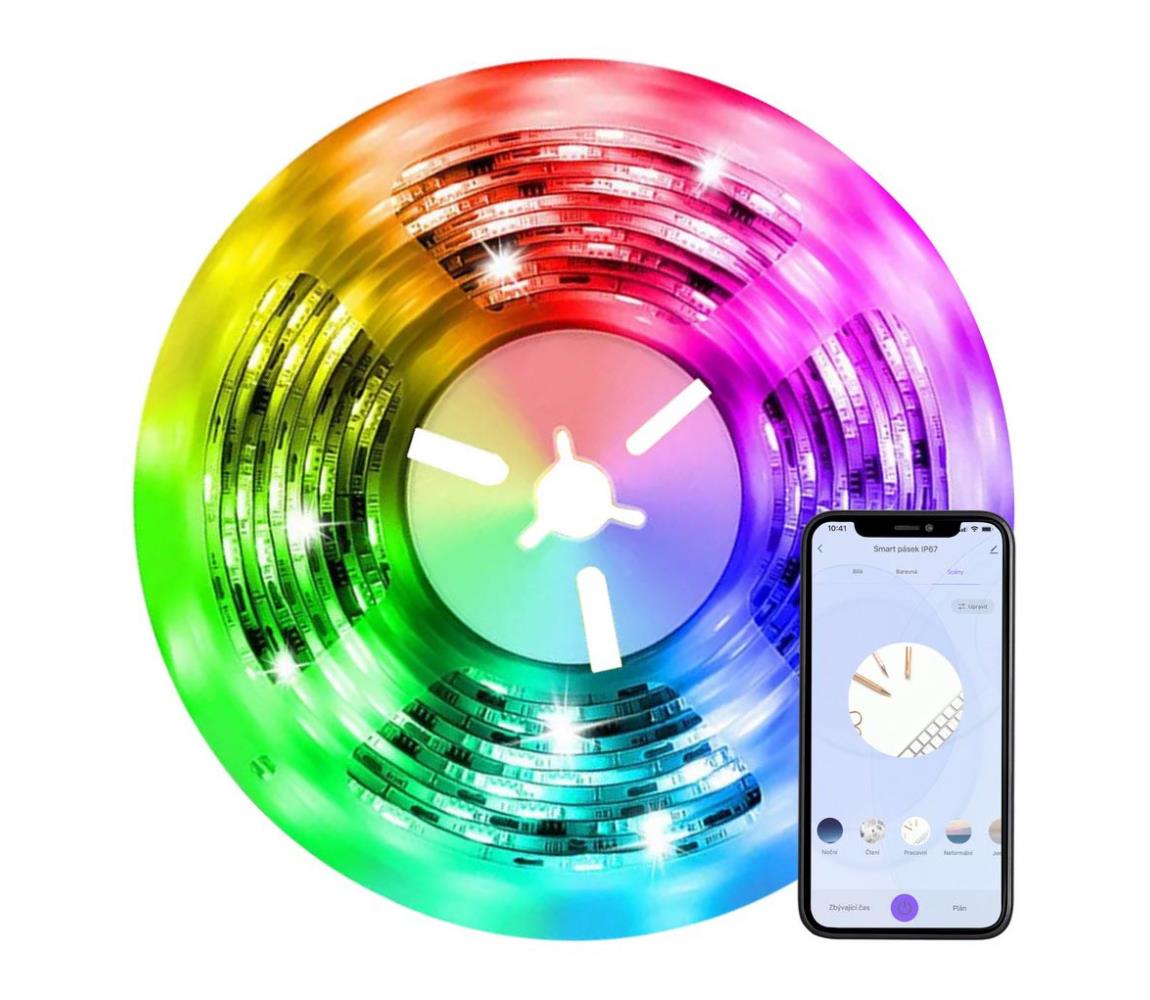Immax Neo Immax NEO 07725L - LED RGB Stmívatelný pásek 24W/230V 5 m IP67 Wi-Fi Tuya IM0833