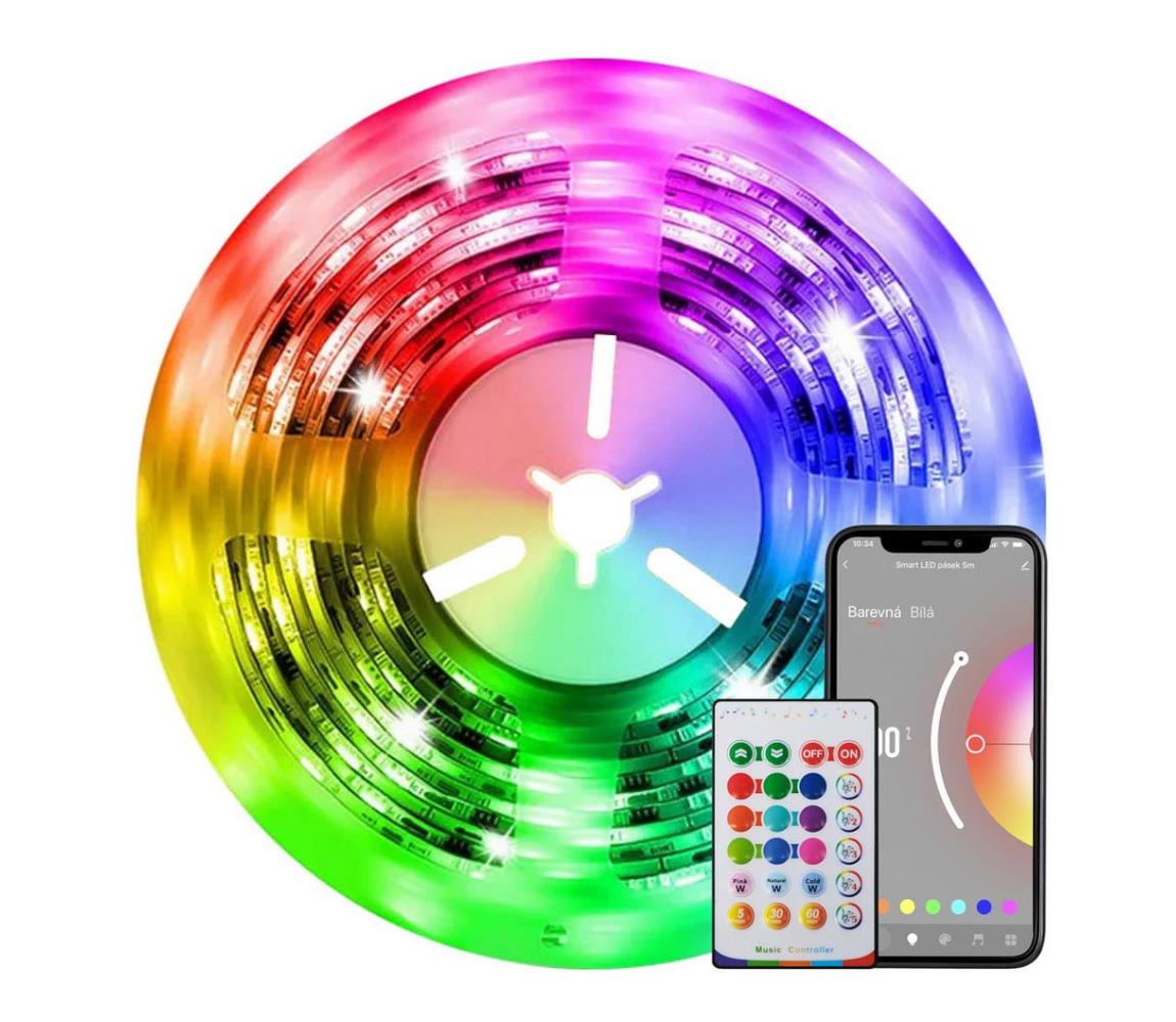 Immax Neo Immax NEO 07726L- LED RGB Stmívatelný pásek LED/24W/230V 5m IP65 Wi-Fi Tuya + DO IM0834