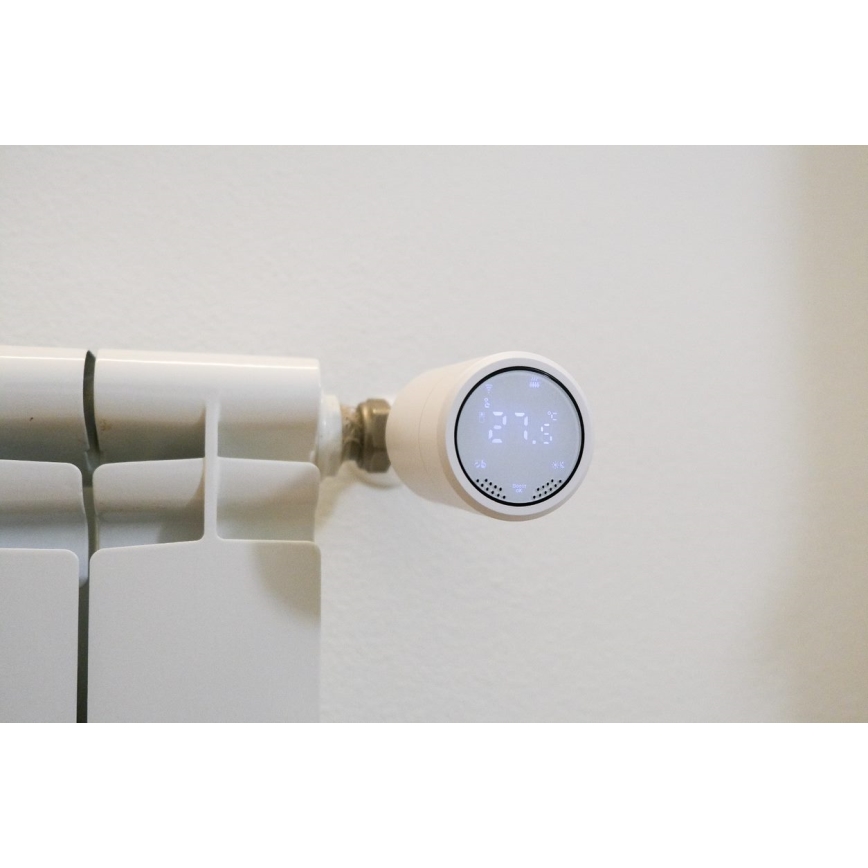 Immax NEO 07732A - SADA 3x Termostatická hlavice 2xAA/3V Tuya