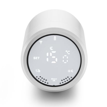 Immax NEO 07732C - SADA 4x Termostatická hlavice + BRIDGE PRO v3 2xAA/3V Wi-Fi Tuya