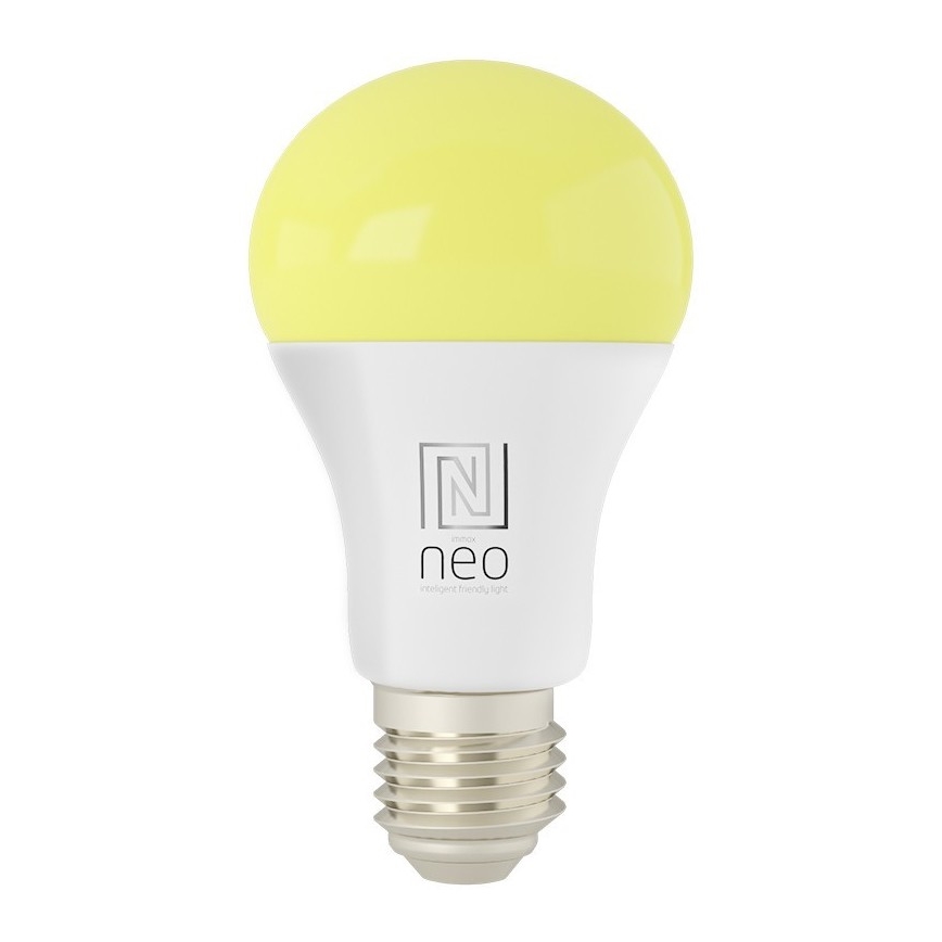 Immax NEO 07733L - LED RGB+CCT Stmívatelná žárovka NEO LITE E27/11W/230V 2700 - 6500K Wi-Fi Tuya