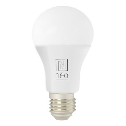 Immax NEO 07733L - LED RGB+CCT Stmívatelná žárovka NEO LITE E27/11W/230V 2700 - 6500K Wi-Fi Tuya