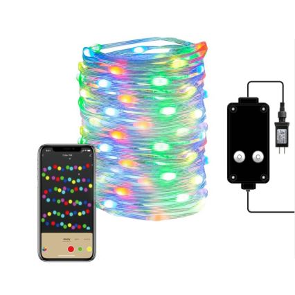 Immax NEO 07736L - LED RGB Stmívatelný venkovní pásek NEO LITE LED/8,4W/230V 16 m IP44 Wi-Fi Tuya