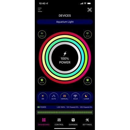 Immax NEO 07740L - LED WRGB Osvětlení akvária NEO LITE LED/30W/24V Wi-Fi Tuya