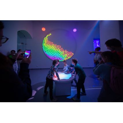 Immax NEO 07745CDO - SADA 3x LED RGB+CCT Stmívatelná žárovka E14/6W/230V Wi-Fi + dálkové ovládání