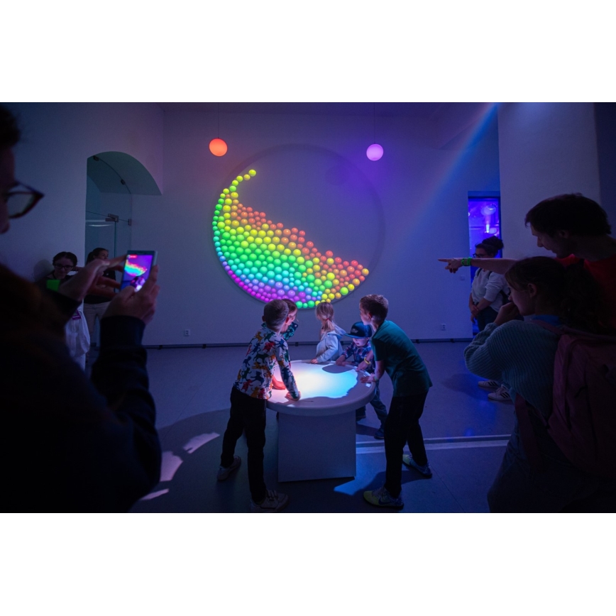 Immax NEO 07745CDO - SADA 3x LED RGB+CCT Stmívatelná žárovka E14/6W/230V Wi-Fi + dálkové ovládání