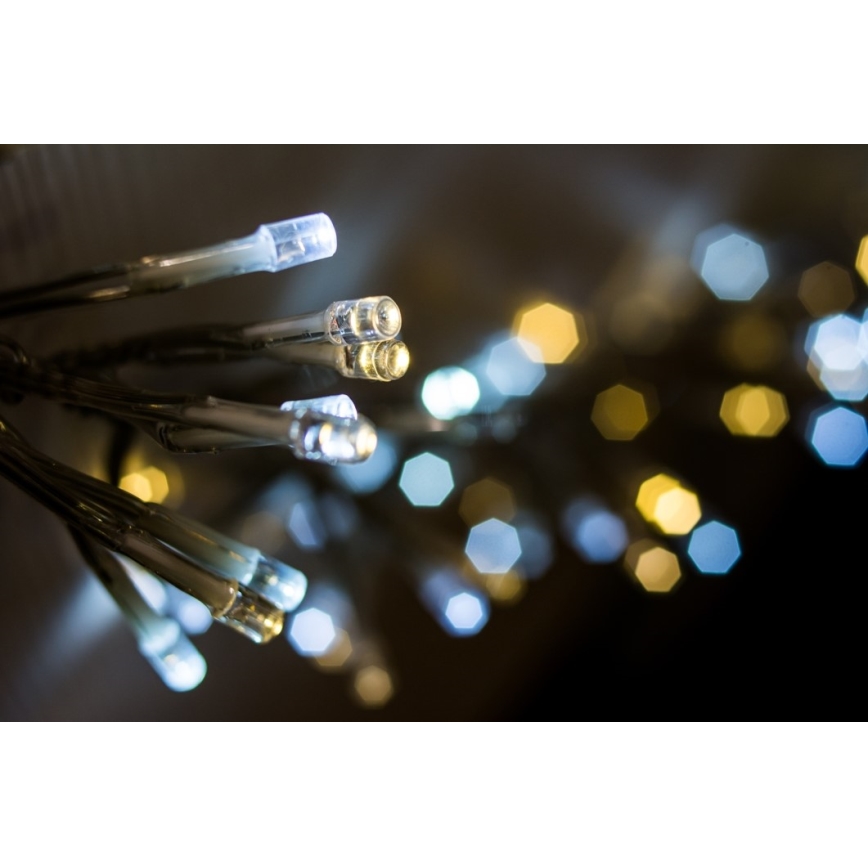 Immax NEO 07749L - LED Stmívatelný venkovní řetěz NEO LITE 200xLED/8 funkcí 23m 2700-6500K IP44 Wi-Fi Tuya