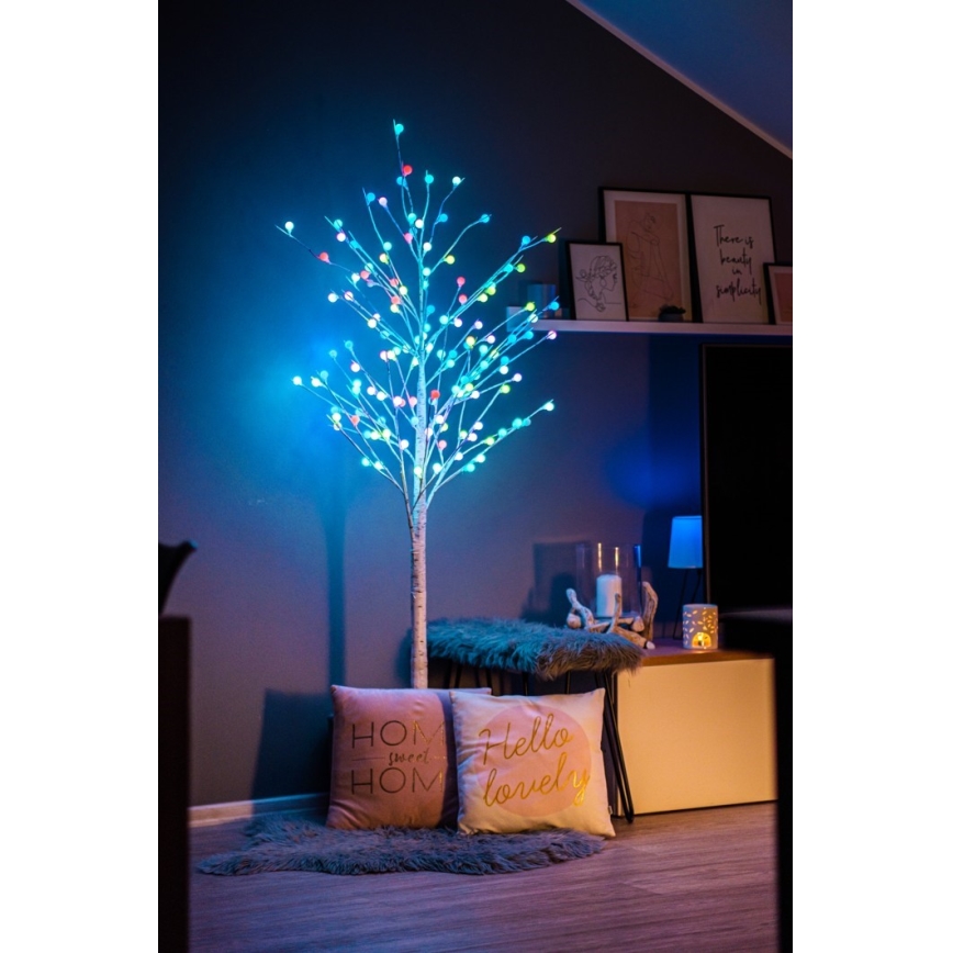 Immax NEO 07750L - LED RGB+CW Stmívatelná venkovní vánoční dekorace NEO LITE LED/7,2W/230V 1,8m IP44 Wi-Fi Tuya strom