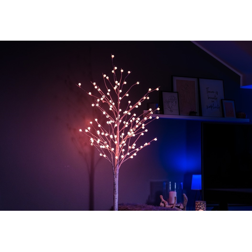 Immax NEO 07750L - LED RGB+CW Stmívatelná venkovní vánoční dekorace NEO LITE LED/7,2W/230V 1,8m IP44 Wi-Fi Tuya strom