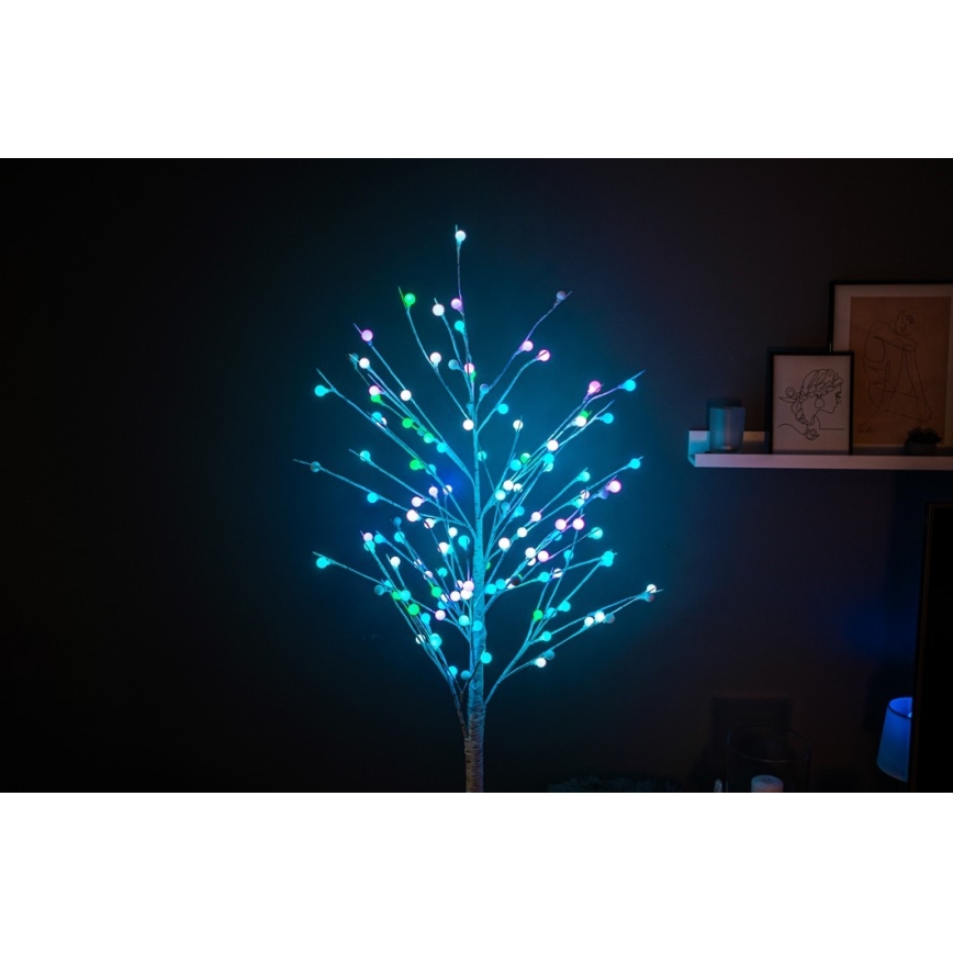 Immax NEO 07750L - LED RGB+CW Stmívatelná venkovní vánoční dekorace NEO LITE LED/7,2W/230V 1,8m IP44 Wi-Fi Tuya strom