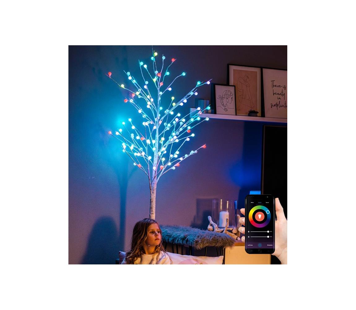 Smart LED vánoční strom IMMAX NEO 07750L RGB 5W WiFi Tuya