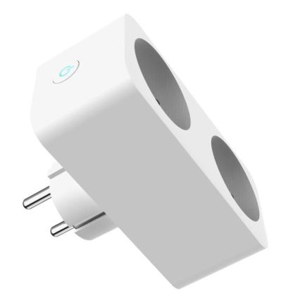 Immax NEO 07751L - Chytrá rozbočovací zásuvka NEO LITE 2x16A/230V Wi-Fi Tuya